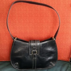 Fossil Leather Black Purse